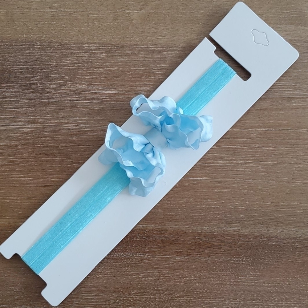 Nwt Ruffle Bow Headband